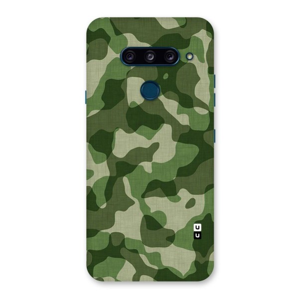 Camouflage Pattern Art Back Case for LG  V40 ThinQ